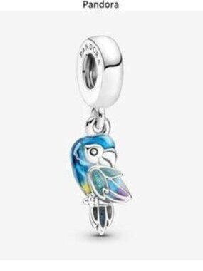 Pandora Jungle Paradise Parrot Dangle Chart
